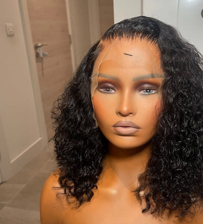 peluca rizada de pelo natural. Peluca 100% human hair. Pelucas en Madrid. Pelucas cerca de mi. Pelucas para negras