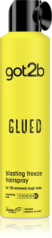 El spray fijador GOT2B Glued para Pelucas con Encaje frontal. 300ml